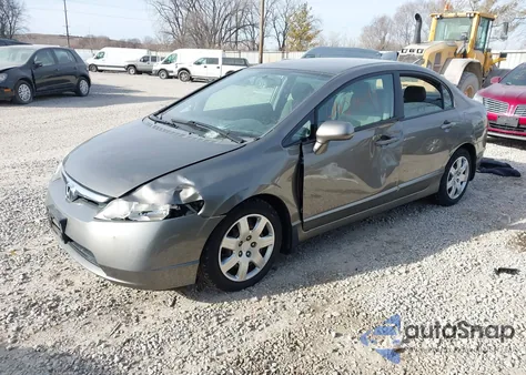 2007 Honda Civic Lx z USA, uszkodzony, nr VIN 1HGFA16587L136709